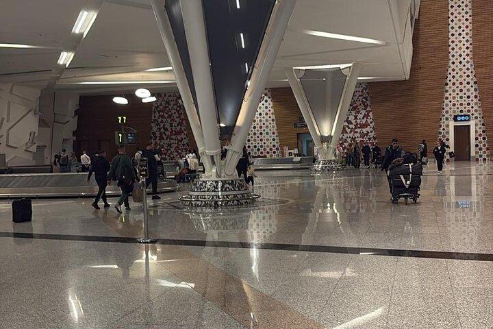 Privétransfer van de luchthaven Menara naar Marrakech
