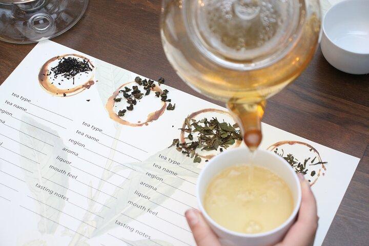 Esperienza di degustazione del volo del tè pop up delle isole d'oro Georgia