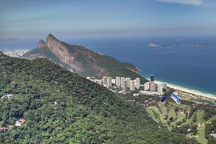 Parapente en São Conrado, Río de Janeiro