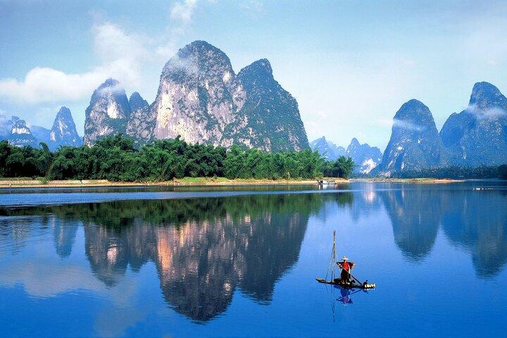 Excursion privée d'une journée sur le fleuve Guilin à Yangshuo Li