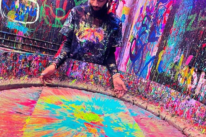 Expérience privée de spin art à LA