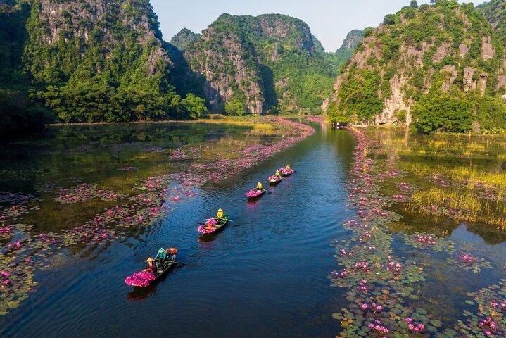 Ninh Binh Tam Coc Tour met Boottocht - Lunch (Bestseller)
