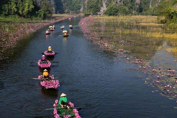 Excursion en bateau à Ninh Binh Tam Coc - Déjeuner (Meilleures ventes)