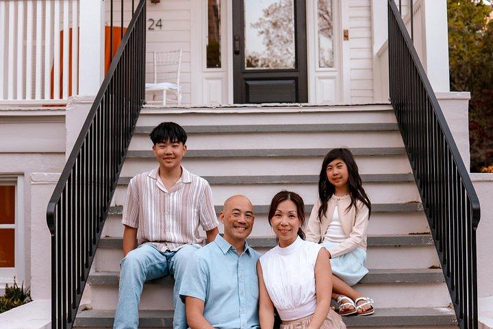 Séance privée de vacances avec photographe à Charleston