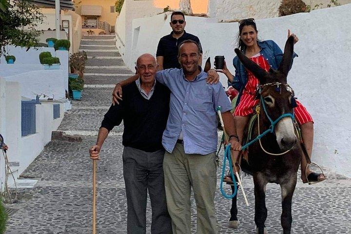 Authentic Pyrgos Village Donkey Ride and Feeding Experience