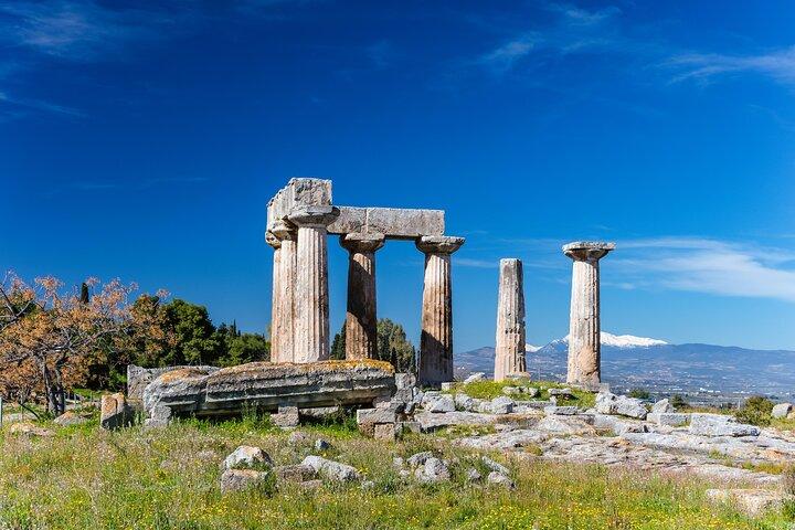 聖書古代コリントツアー聖パウロのコリント式足跡