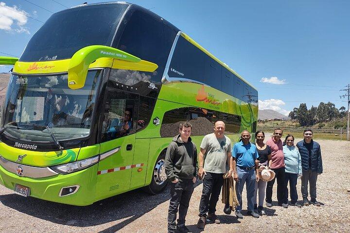 Arequipa: Direkte natbus Cusco - Arequipa