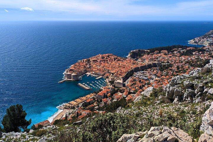 Visite privée panoramique de Dubrovnik : Mont Srdj & Pont