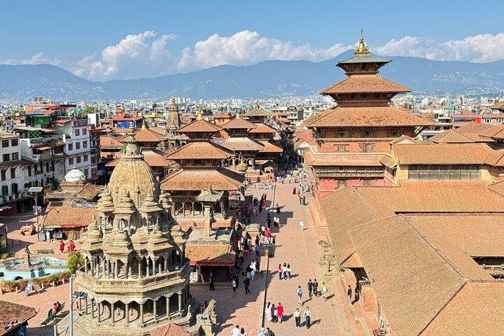Seven World Heritage Day Tour i Kathmandu Nepal