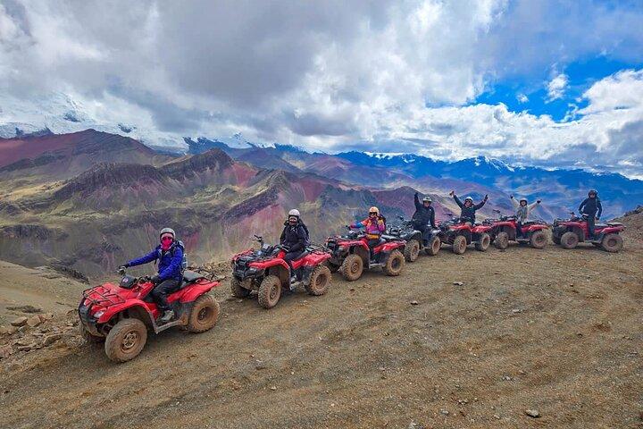 The Ultimate : Red Valley + Rainbow mountain in ATV senza escursioni
