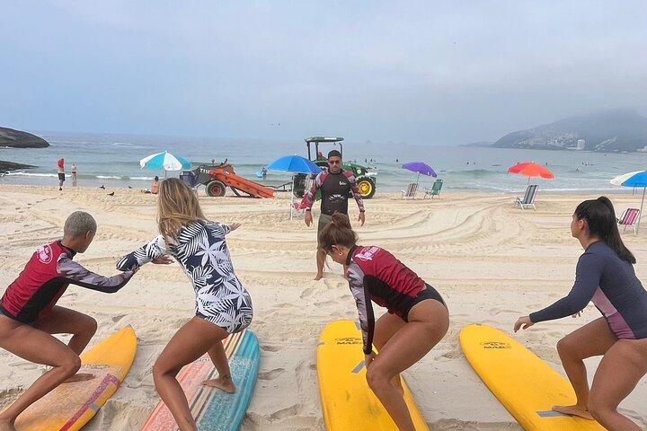 Rio de Janeiro Aulas de surf na praia do arpoador