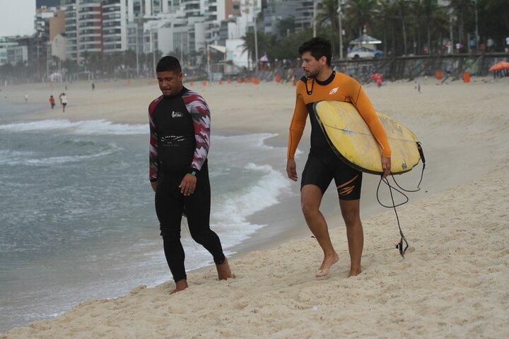 Rio de Janeiro Aulas de surf na praia do arpoador