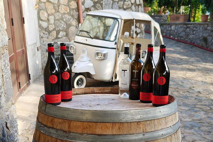 Wine tasting on the hills of the Amalfi Coast