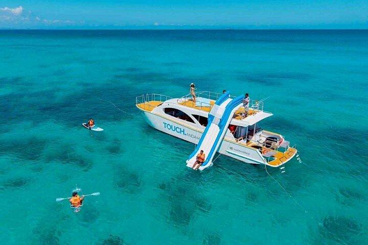 PhiPhi Maya Bay, isla Maiton con puesta de sol en catamarán de lujo