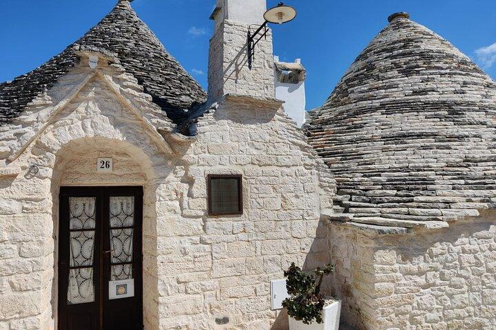 Alberobello Trulli Tour Privado a partir de Bari