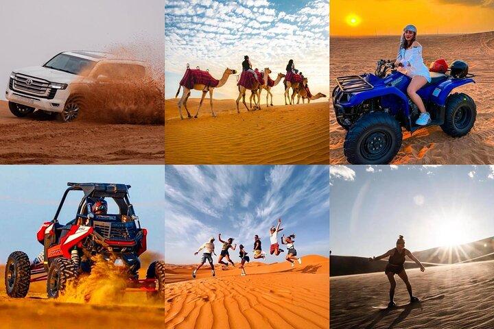 Doha : Quad ATV, Dune Bashing, Giro in Cammello e Inland Sea Tour