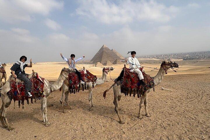 Visite privée des pyramides de Gizeh et du Grand Musée égyptien
