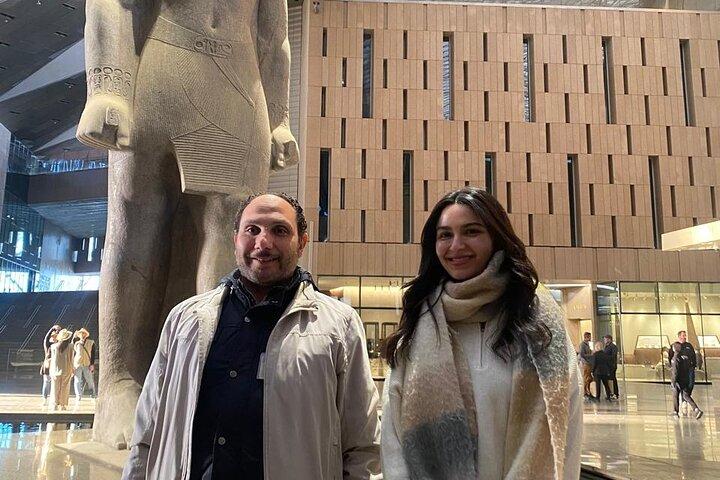 Visite privée des pyramides de Gizeh et du Grand Musée égyptien