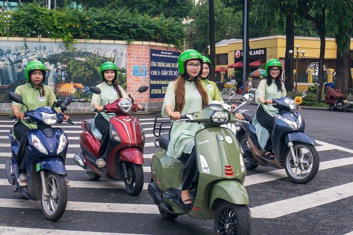 Afternoon Saigon Unseen Adventure by Scooter |Opt: Ao Dai Riders