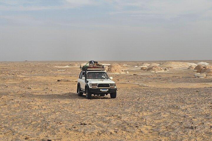 2 dagar Desert Odyssey Camping bland Egyptens naturliga underverk