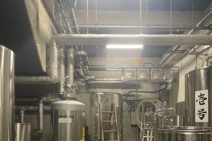 Kyoto sake brewery experience tour (Includes 4 sake tastings)