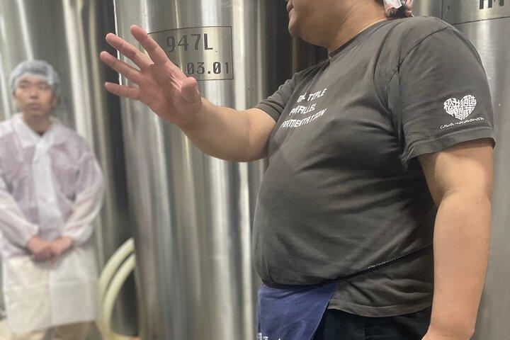 Kyoto sake bryggeri upplevelsetur (Inkluderar 4 sakeprovningar)