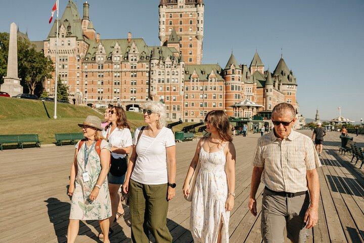 Excursão privada a pé do Quebec Velho com funicular