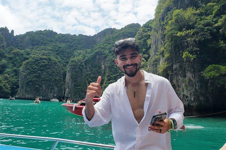 Phi Phi e 4 Ilhas Speedboat Adventure Day Tour - Saída/Solar