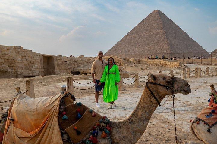Grand Egyptian Museum, Pyramids & Sphinx, Camel Ride & Lunch
