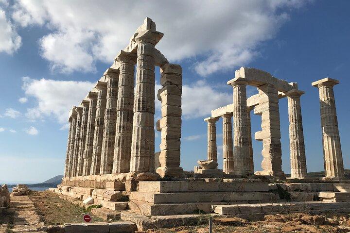 Fuld dag Athen og Cape Sounion Highlights og Poseidon Temple