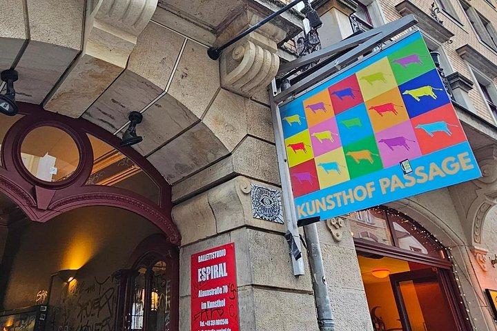 ドレスデンのオーディオウォーキングツアー：中庭、グラフィティ、ディファイアンス