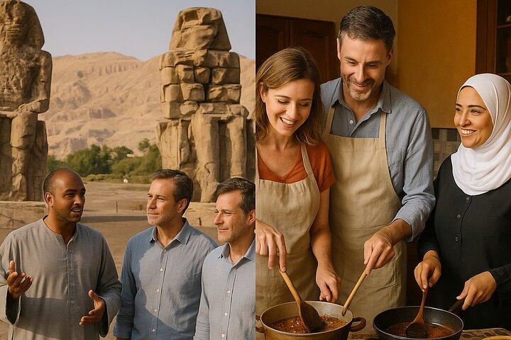 Tempels & Smaken van de Nijl : Luxor Cultuur/Culinaire Ervaring