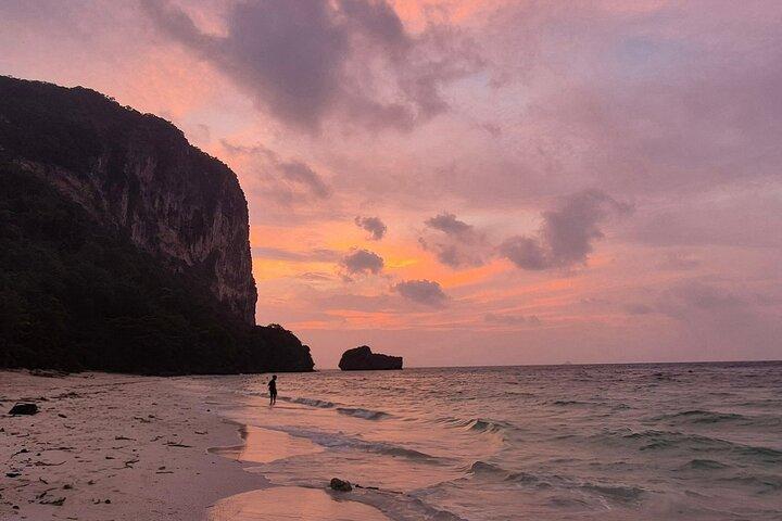 Il meglio di Krabi 7 Islands Tour al tramonto Motoscafo/Long Tail Boat