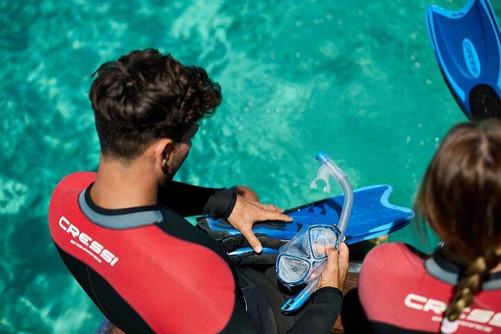 Experiencia guiada en barco de esnórquel en la isla de Rottnest