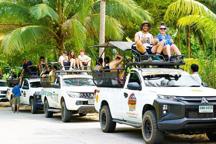 Koh Samui 4WD Landausflug Alle Inselhighlights in einer Reise