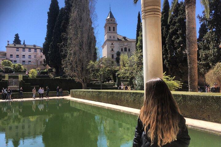 Visita guiada a los jardines del Generalife de la Alhambra