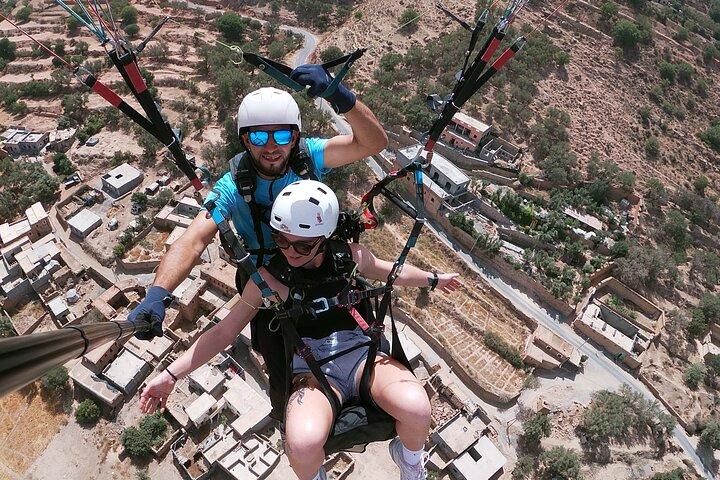 Marrakech fly Paragliding Tandem Flight over Agafay Desert