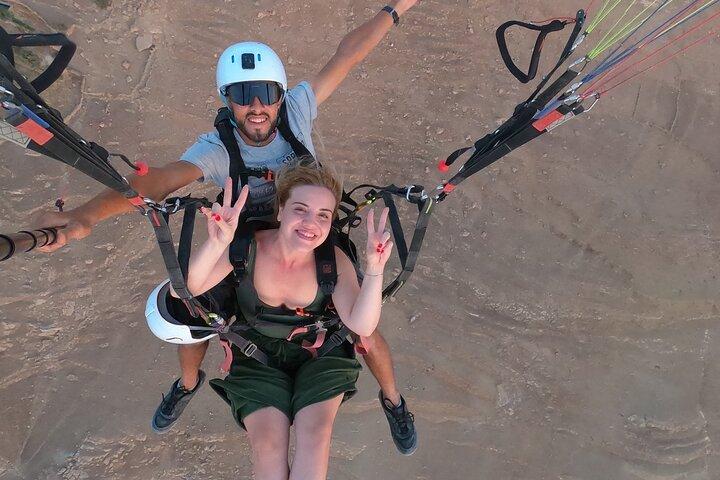 Marrakech fly Paragliding Tandem Flight over Agafay Desert