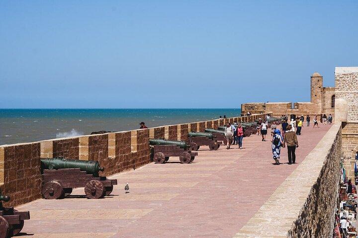 マラケシュから終日の海岸冒険でエッサウイラ島を発見