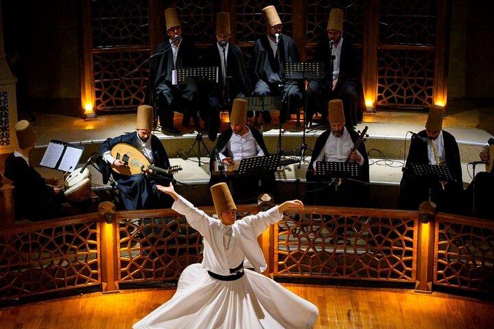 Eintrittskarte für die Sema-Zeremonie der wirbelnden Derwische von Konya Rumi