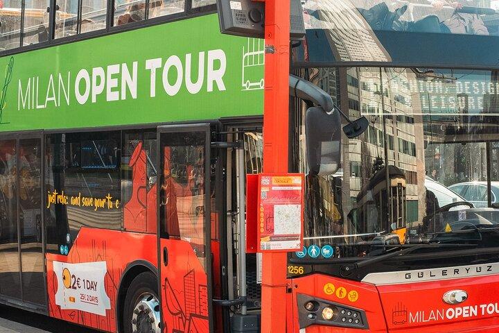 Visite de Milan en bus et dégustations typiques