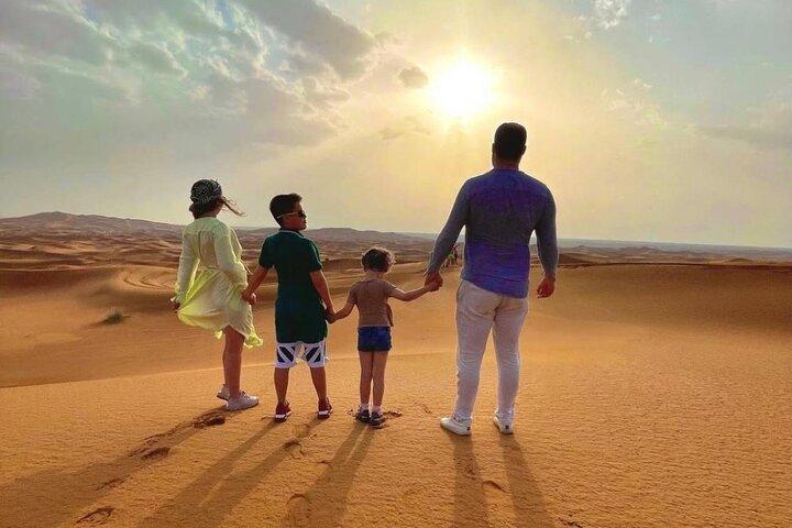 Doha Sunrise, Safari nel deserto del tramonto Camel Ride & Inland Sea Tour