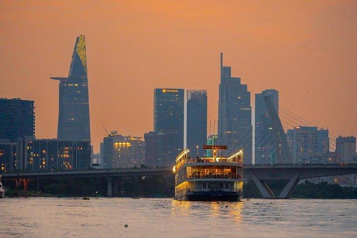 Saigon Dinner Cruise with Live Music & Skyline View from Rooftop