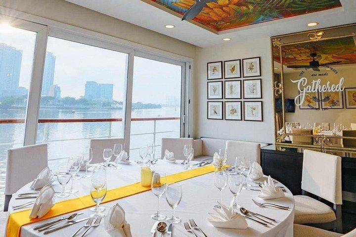 Saigon Dinner Cruise with Live Music & Skyline View from Rooftop