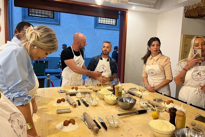 Florence Pasta Cooking Class Tagliatelle Raviolis y Tortelloni