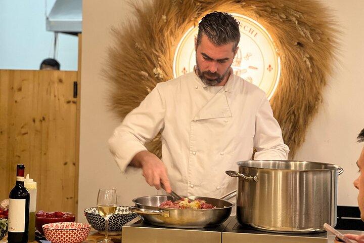 Florence Pasta Cooking Class Tagliatelle Raviolis y Tortelloni