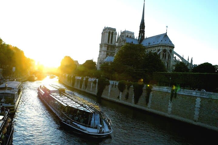 Seine River Sightseeing Cruise and Hop-On Hop-Off Options