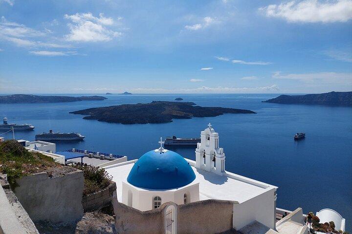 Bata as multidões Oia Private Morning Tour