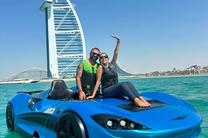 Jet Car Experience Dubai With Burj Al Arab Views