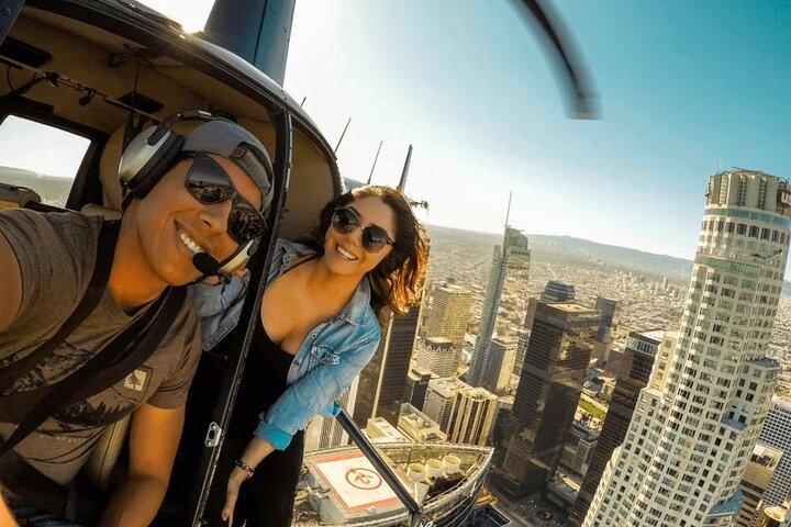 Los Angeles Surf till City Tour med helikopter